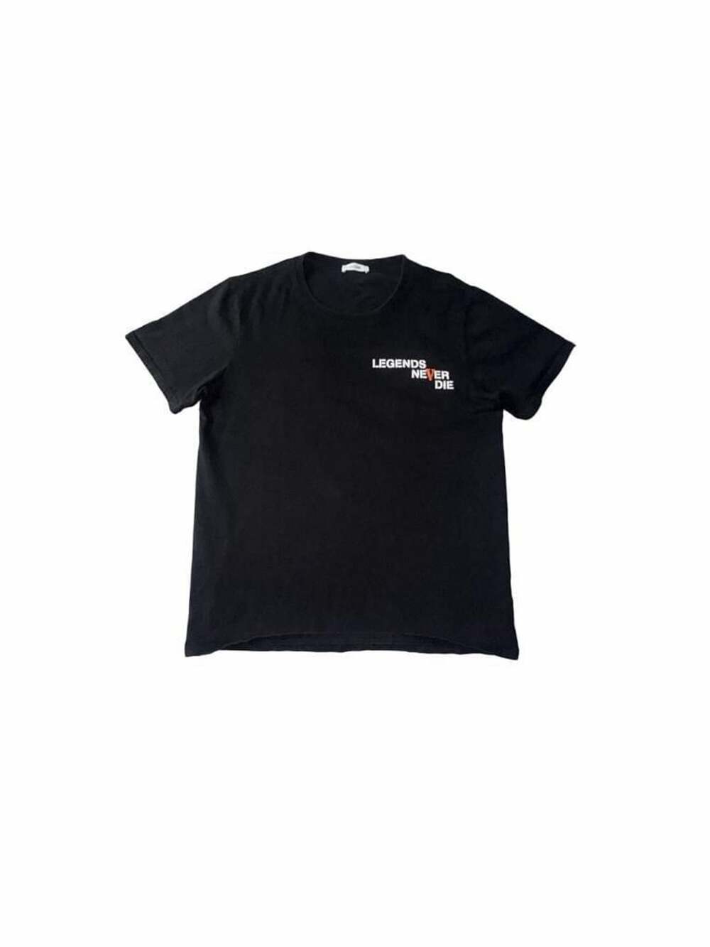 VLONE Legends Never Die T-Shirt Black Size XXL - Picture 3 of 10